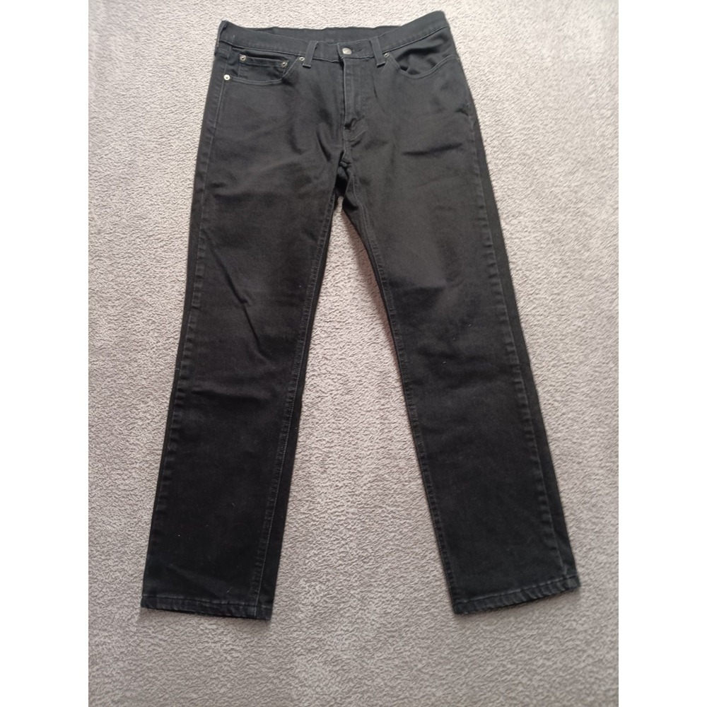Levi's‎ 541 Slim Fit Men's W31 L30 Black Water-Less Stretch Denim Jeans